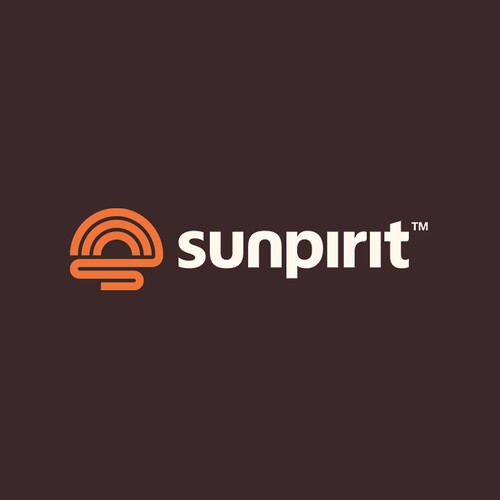 Enduring logo for a Sun inspired outdoor brand