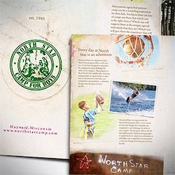 Logo design for North Star Camp for Boys by awesomedesigning