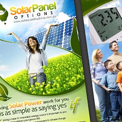 Logo design for Solar Panel Options by DADirect