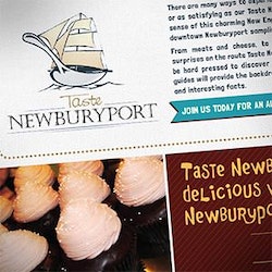 Logo design for Taste Newburyport by zagotz